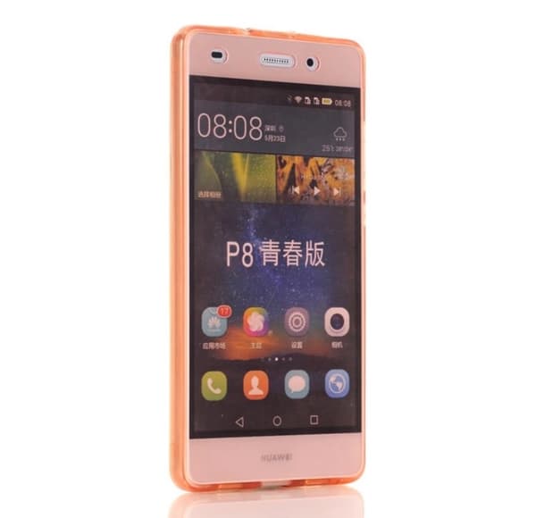 Huawei P9 - CRYSTAL Silikonfodral med TOUCHFUNKTION