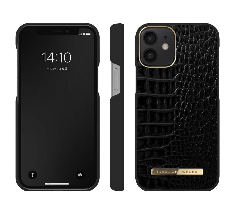 iDeal Of Sweden iPhone 12 Mini skal - Nightfall Croco