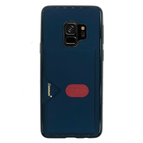 Elegant Hanman Skal med Kortfack - Samsung Galaxy S9