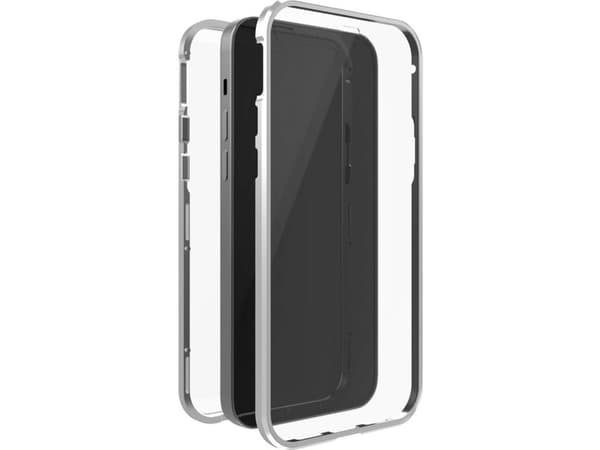 Black Rock 360° Glass Backcover Apple iPhone 12 Pro Max Silber, Transparent (192173)