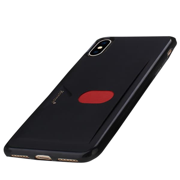 Skyddande Stilsäkert Skal med Kortfack - iPhone X/XS
