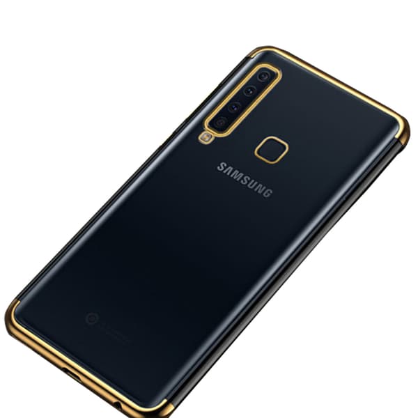 Silikonskal - Samsung Galaxy A9 2018 Guld