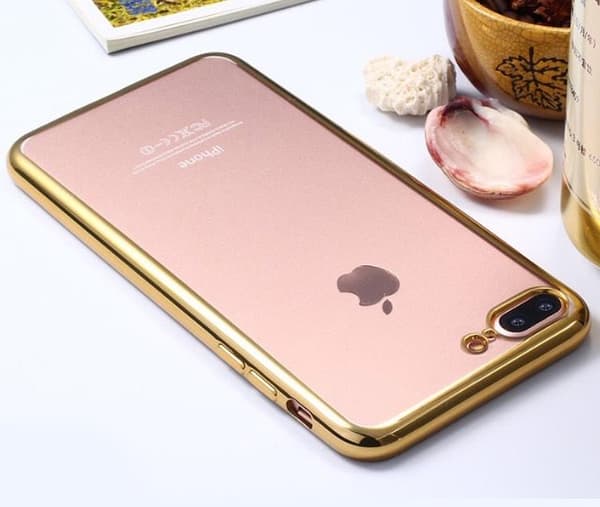 iPhone 8 Plus - Smart Stötdämpande Silikonskal från LEMAN