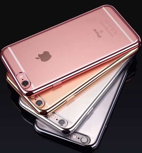 iPhone 8 Plus - Smart Stötdämpande Silikonskal från LEMAN