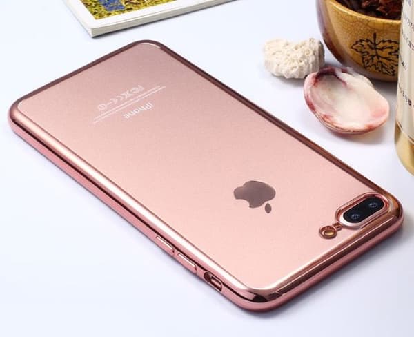 iPhone 8 Plus - Smart Stötdämpande Silikonskal från LEMAN
