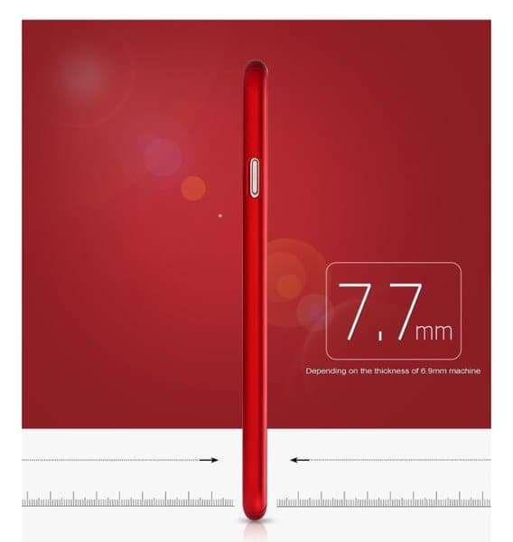 Praktiskt Skyddsfodral för iPhone 6/6S PLUS (Fram och bak)