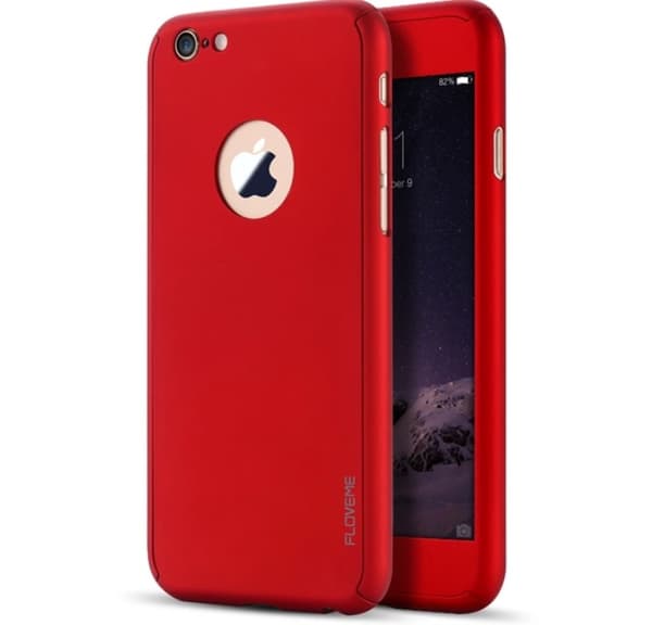 Praktiskt Skyddsfodral för iPhone 6/6S PLUS (Fram och bak)