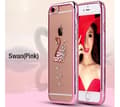 Miniatyrbild 3 av 7: iPhone 7 - RHINESTONE Stilrent silikonskal (Svan-motiv)