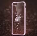 Miniatyrbild 7 av 7: iPhone 7 - RHINESTONE Stilrent silikonskal (Svan-motiv)