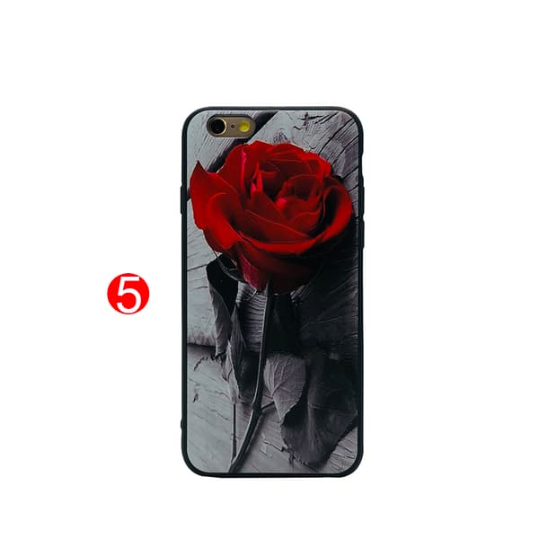 Blommiga Skyddsskal för iPhone 6/6S Plus