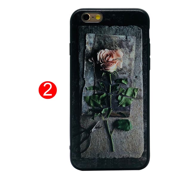 Blommiga Skyddsskal för iPhone 6/6S Plus