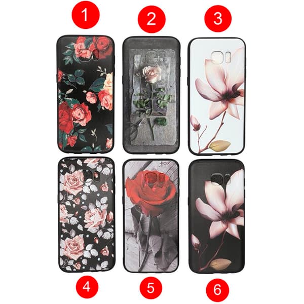 Blommiga Skyddsskal f�r Samsung Galaxy S7