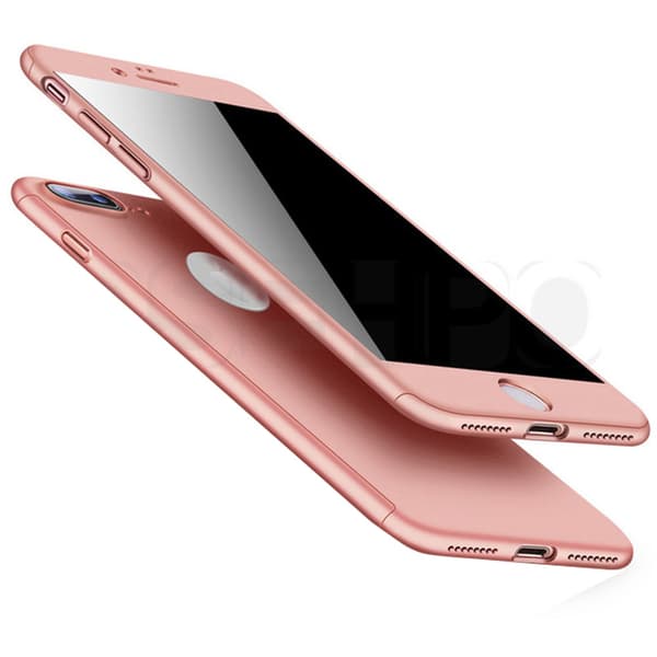 Praktiskt Skyddsfodral för iPhone 7 PLUS (Fram och bak)