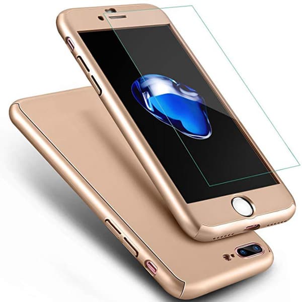 Praktiskt Skyddsfodral för iPhone 7 PLUS (Fram och bak)