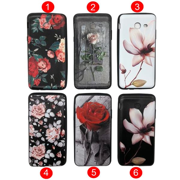 Blommiga Skyddsskal för Samsung Galaxy J3 2017