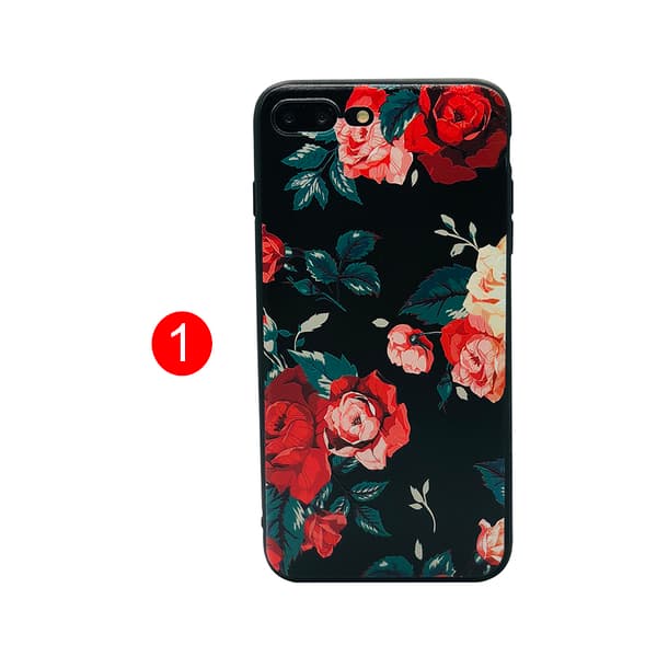 Blommiga skal för iPhone 7