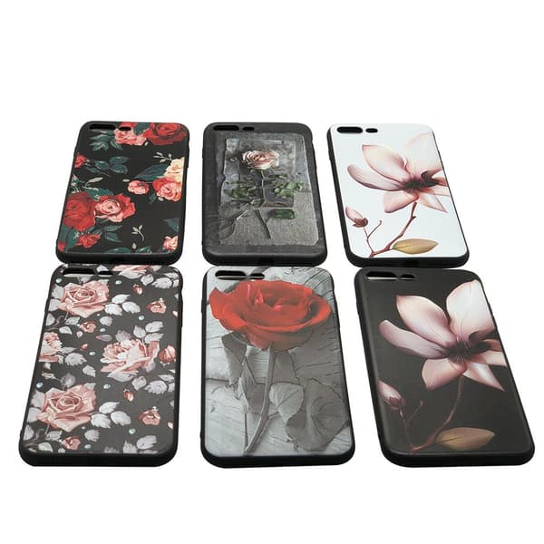 Blommiga skal för iPhone 7