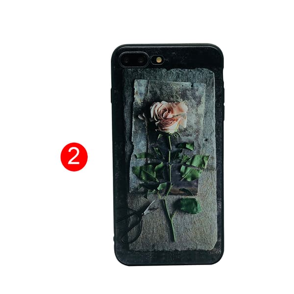 Blommiga skal för iPhone 7