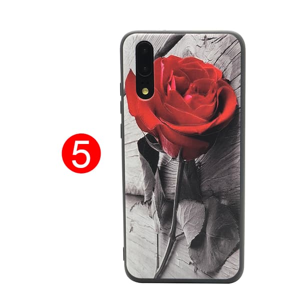 Blommiga skal för Huawei P20