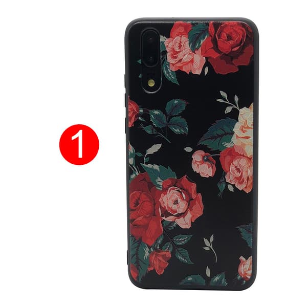 Blommiga skal för Huawei P20