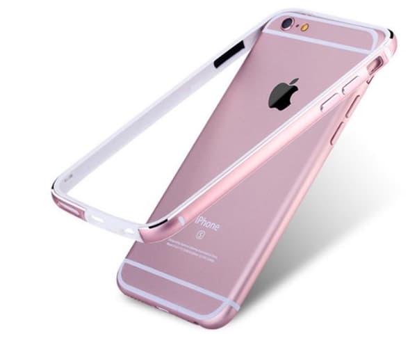iPhone 7 PLUS - Stilren Bumper i Aluminium och Silikon