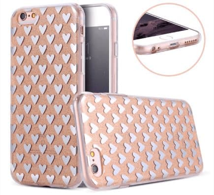 iPhone 6/6S PLUS Elegant Crystalheart-skal från FLOVEME ORIGINAL