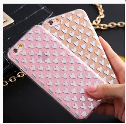 iPhone 6/6S PLUS Elegant Crystalheart-skal från FLOVEME ORIGINAL