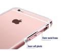 Miniatyrbild 6 av 7: iPhone 6/6S Plus - Stilren Bumper i Aluminium och Silikon