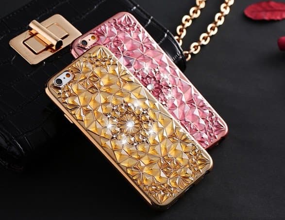 iPhone 6/6S - Exklusivt Stilrent Skal "Diamond-serie"