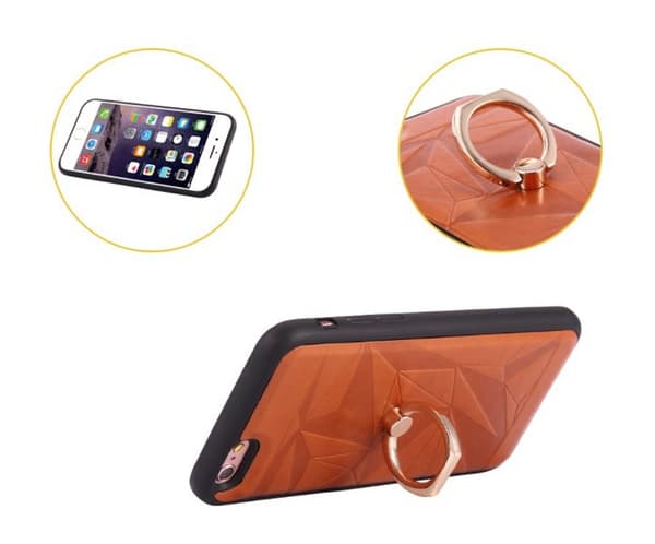Praktiskt iPhone 6/6S Plus skal med ringhållare Hög Kvalitet!