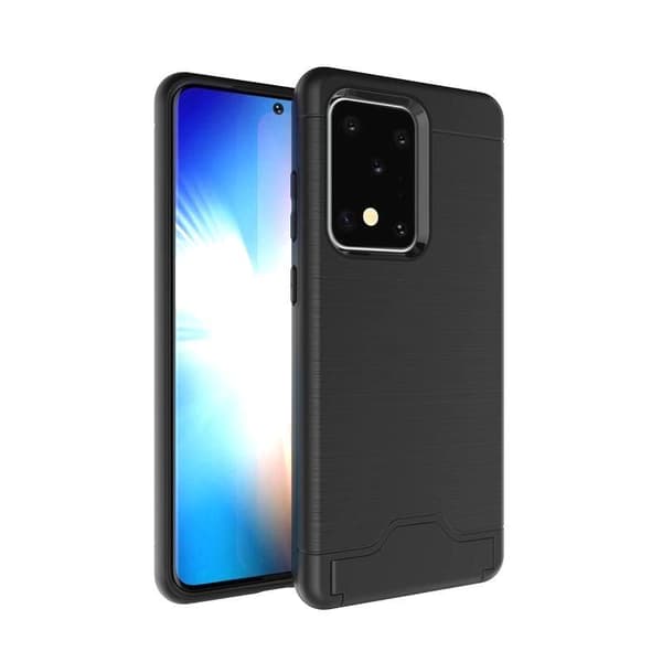 Samsung S20 ULTRA | Armor skal | Korthållare Svart