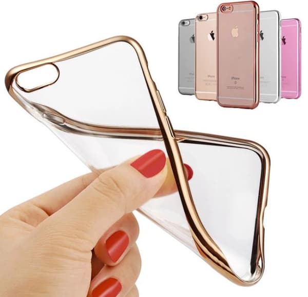 iPhone 6/6S Plus - Stilrent Silikonskal från LEMAN Grå