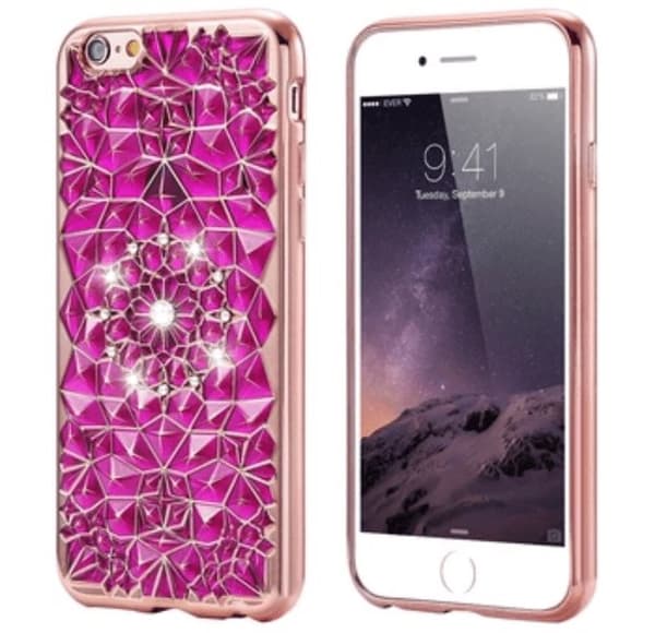 iPhone 6/6S Plus - FLOVEMES Stilrena "Diamond-serie" ORIGINAL Lila Lila