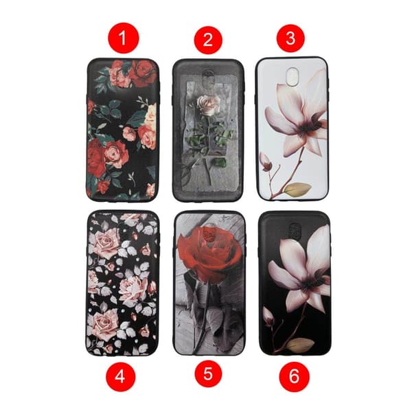 Blommiga Skyddsskal för Samsung Galaxy J7 2017