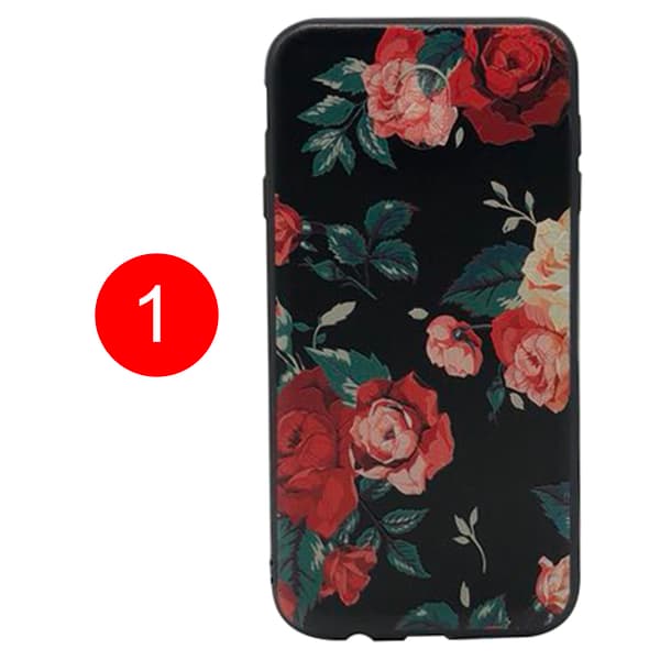 Blommiga Skyddsskal för Samsung Galaxy J7 2017