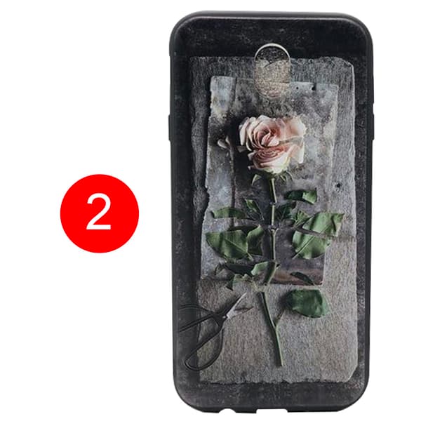 Blommiga Skyddsskal för Samsung Galaxy J7 2017