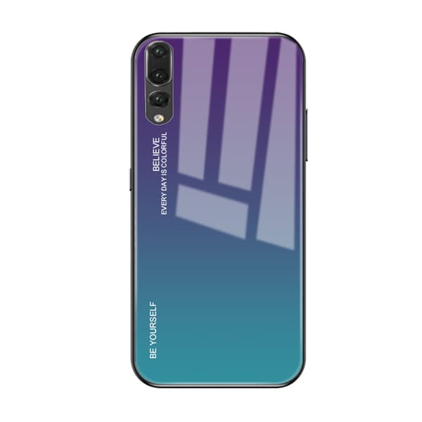 Huawei P20 Pro - Stötdämpande Effektfullt Galaxy Rain Skal