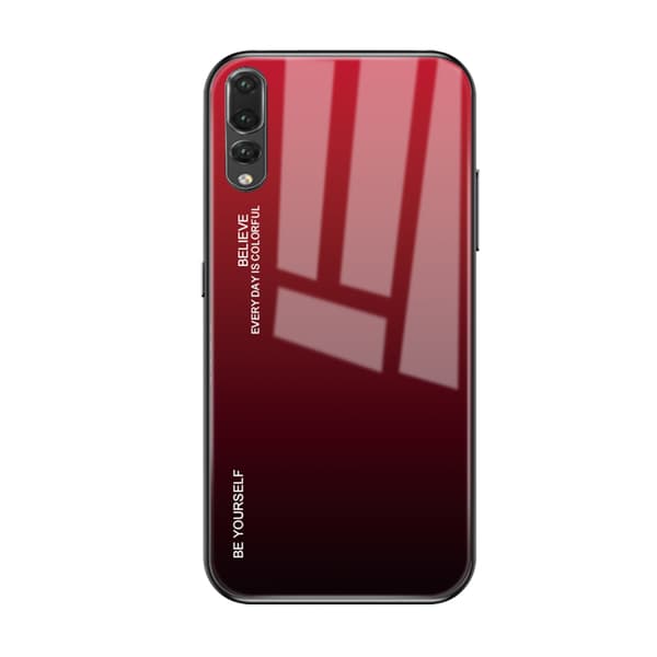Huawei P20 Pro - Stötdämpande Effektfullt Galaxy Rain Skal