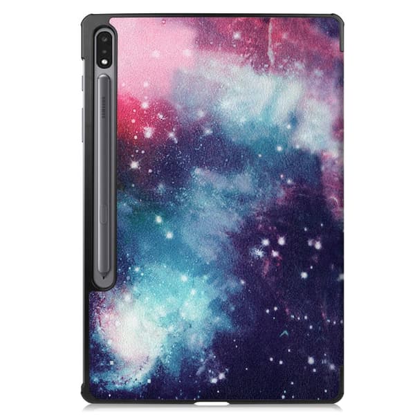 Slim Fit Cover Fodral Till Samsung Galaxy Tab S7 Plus / S8+ - Space