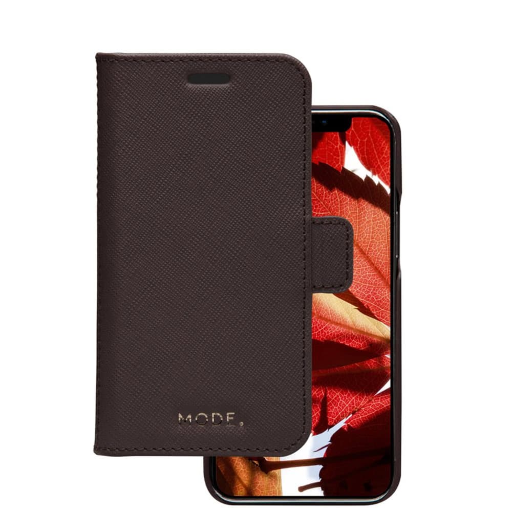 iPhone 12 Mini Suojakotelo New York Irrotettava Kuori Dark Chocolate