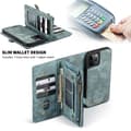 Miniatyrbild 10 av 11: CASEME iPhone 12 / iPhone 12 Pro Retro plånboksfodral - Grön