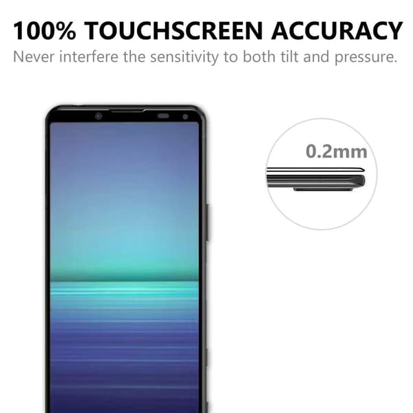 Fuldskærms hærdet glas med fuld lim Sony Xperia 5 II
