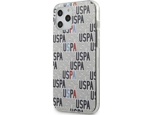 U.S. Polo Assn US Polo USHCP12LPCUSPA6 iPhone 12 Pro Max 6,7" biały/white Logo Mania Collection