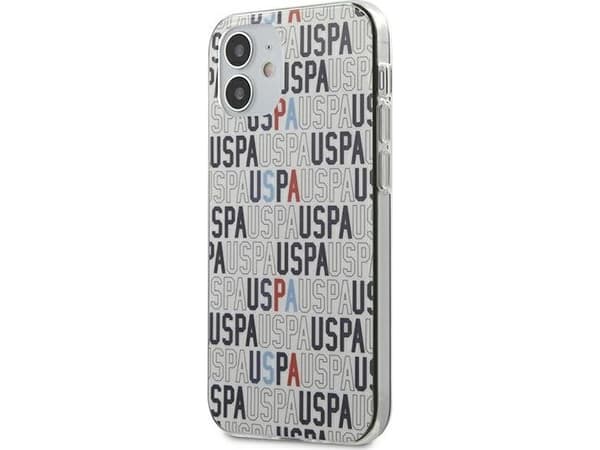 U.S. Polo Assn US Polo USHCP12SPCUSPA6 iPhone 12 mini 5,4" biały/white Logo Mania Collection