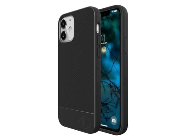 JT BERLIN Pankow Soft, Etui, Apple, iPhone 12 mini, 13,7 cm (5.4"), Sort