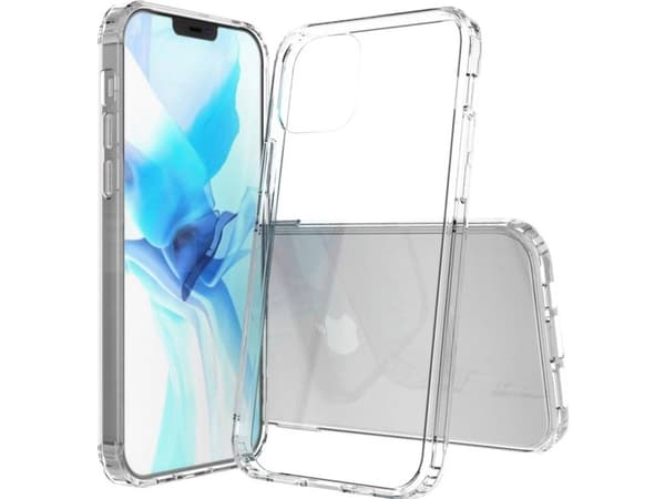 JT BERLIN Pankow Clear, Suojus, Apple, iPhone 12/12 Pro, 15,5 cm (6.1"), Läpinäkyvä
