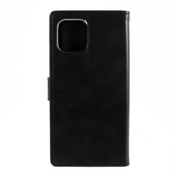 MERCURY GOOSPERY Blue Moon Wallet Case iPhone 12 Pro Max Black