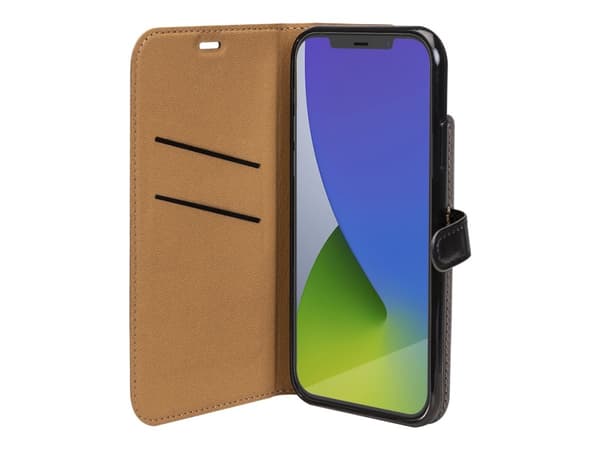 Bigben Connected FOLIOIP1261B, Folio-kotelo, Apple, iPhone 12/12 Pro, 15,5 cm (6.1"), Musta
