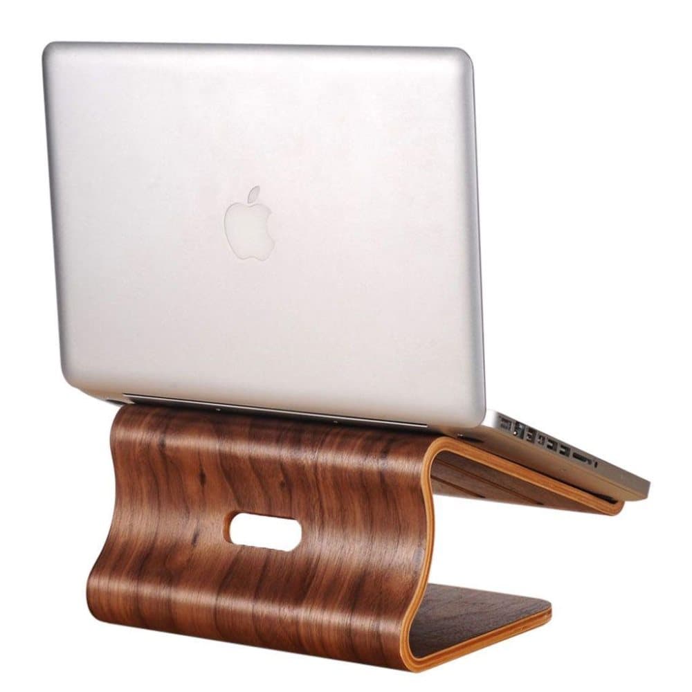 SAMDI MacBook Pro 15 Touchbar labtop bordstativ i træ - Brun