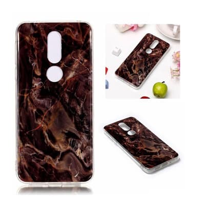 Nokia 7.1 marmor mønster etui - stil F